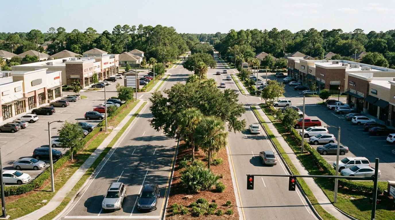 The SR 200 corridor southwest of Ocala FL