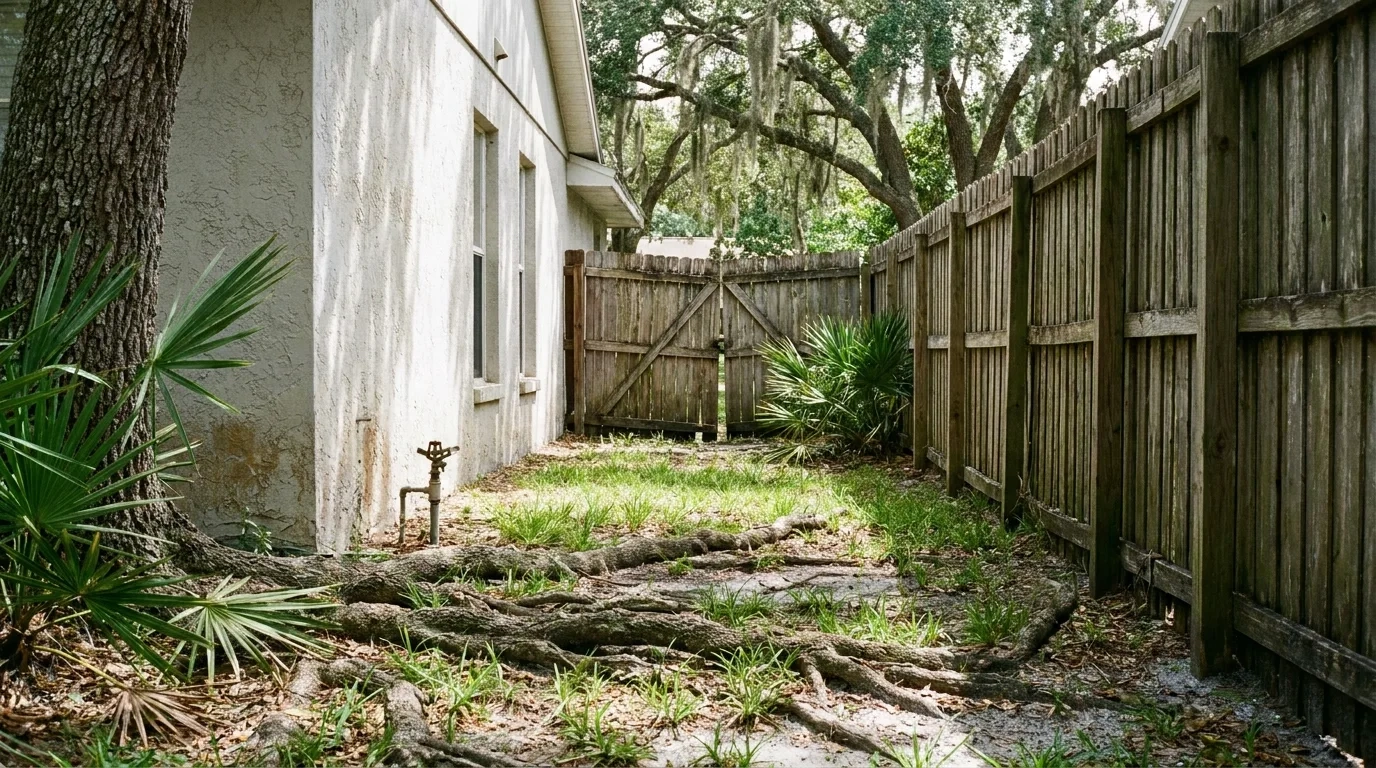 Site access limits the cost of a drain field replacement
