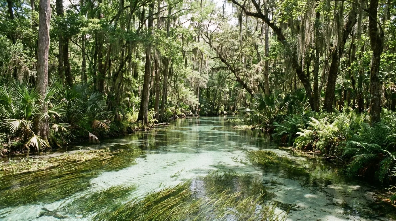 Outstanding Florida Springs fed by the Floridan Aquifer near Ocala